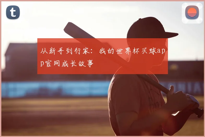 从新手到行家：我的世界杯买球app官网成长故事